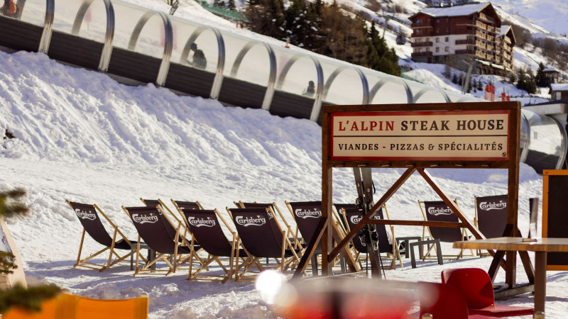 Dîner insolite à l'Alpin Steak House
