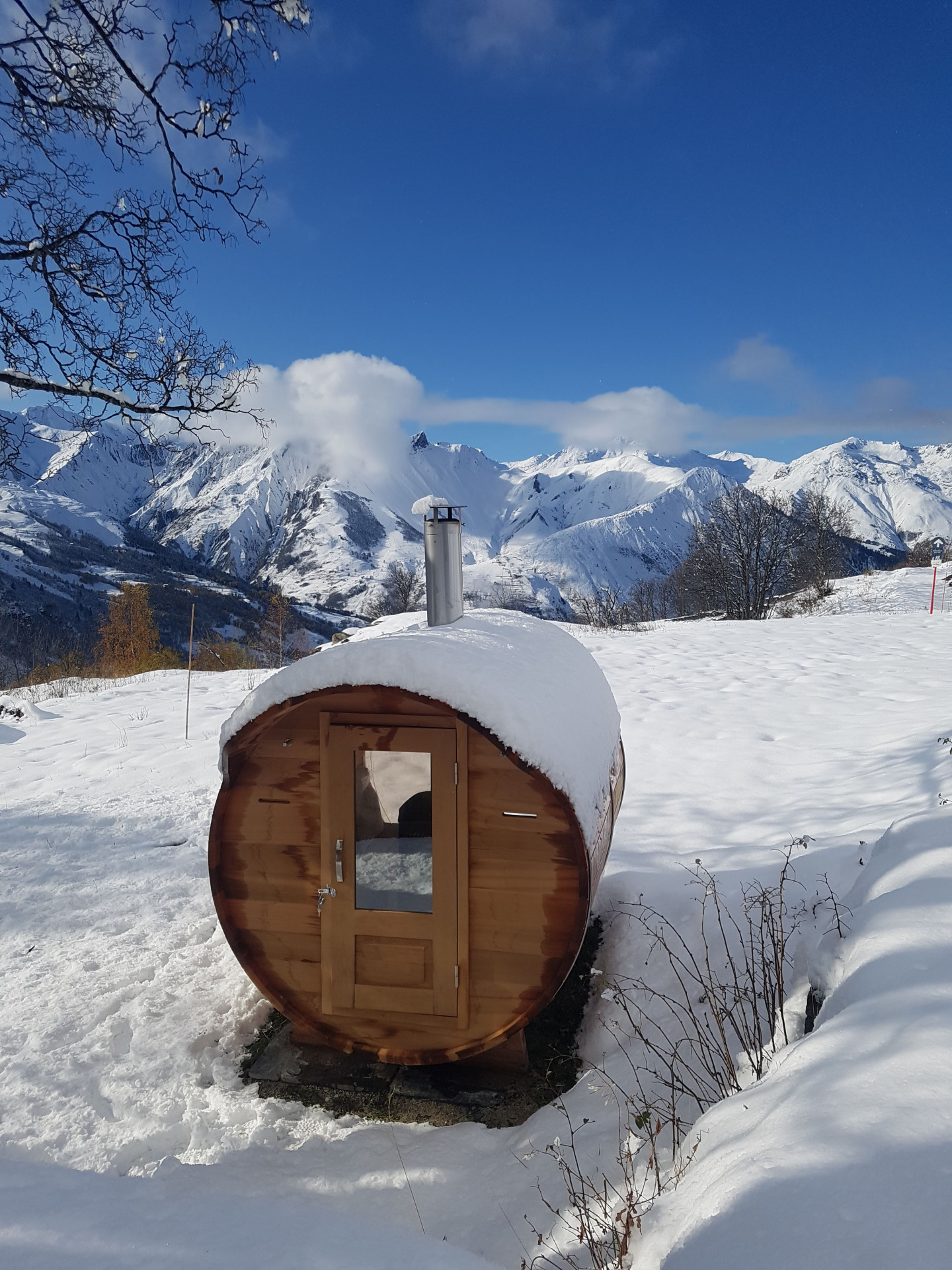 Refuge le trait d'Union Savoie Saint-Martin-de-Belleville