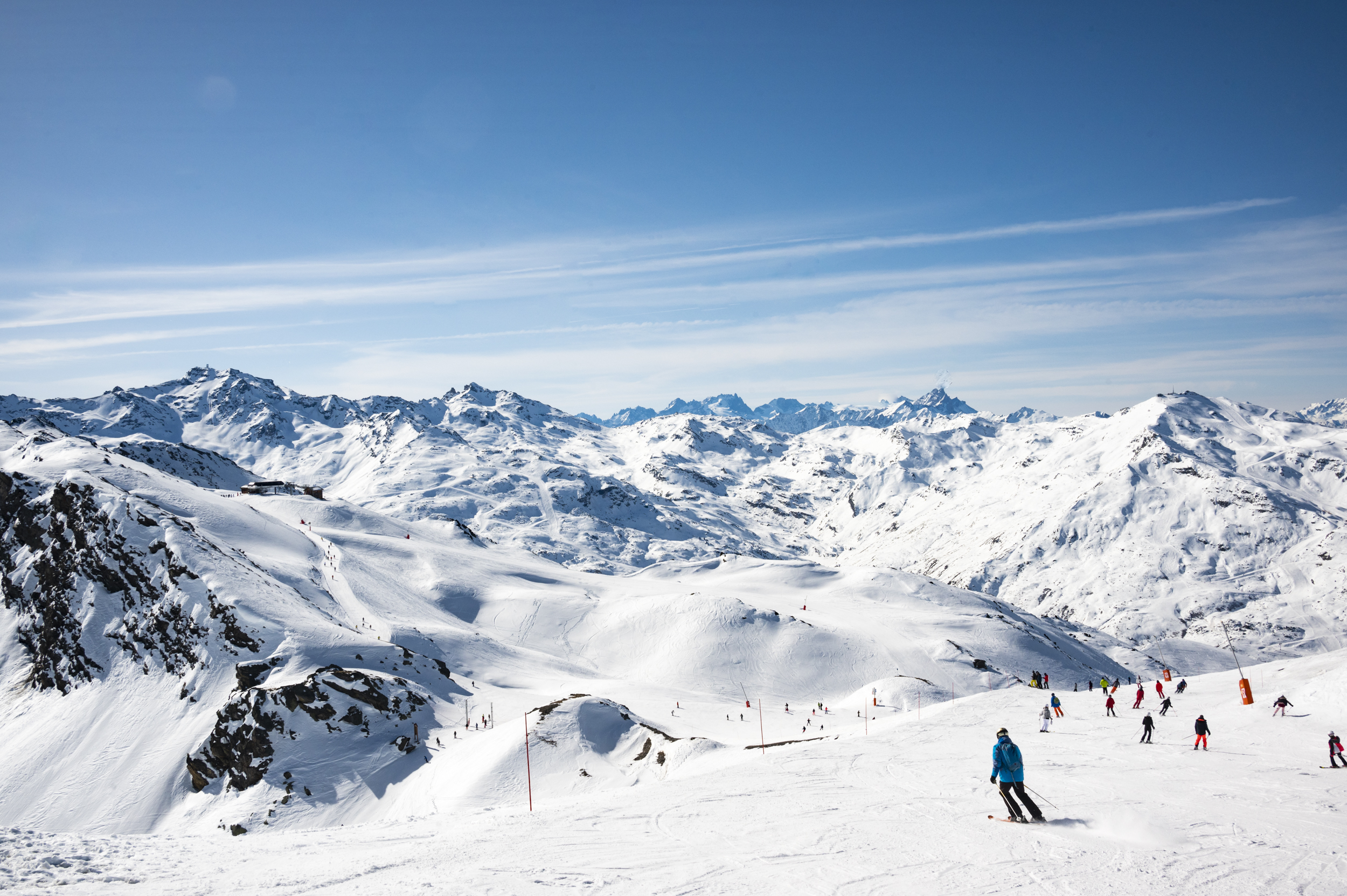 Pistes de ski menuires 3 vallées