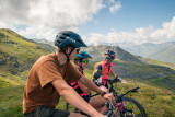 VTT en famille aux Menuires