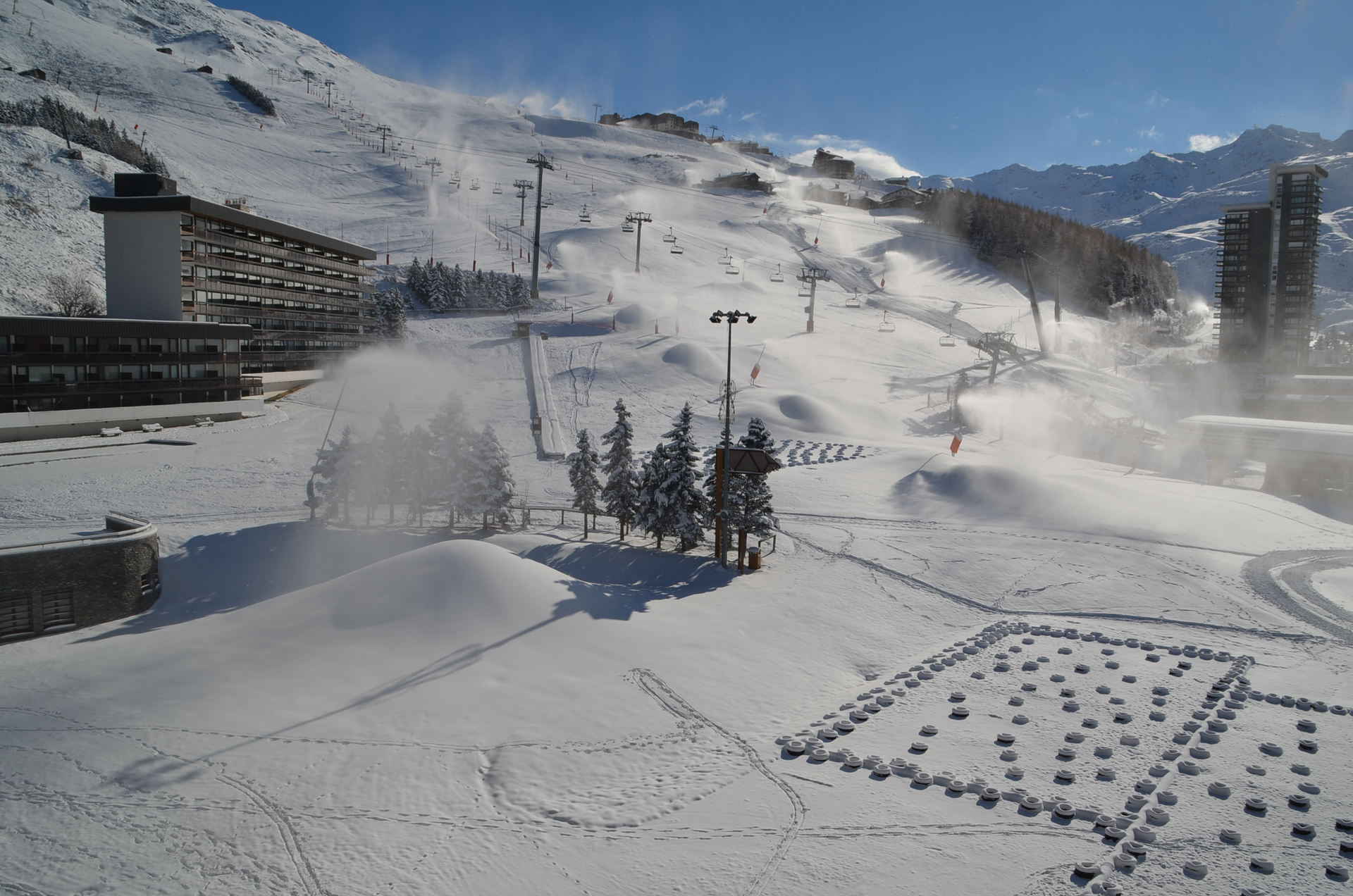 Vue hiver Vue hiver