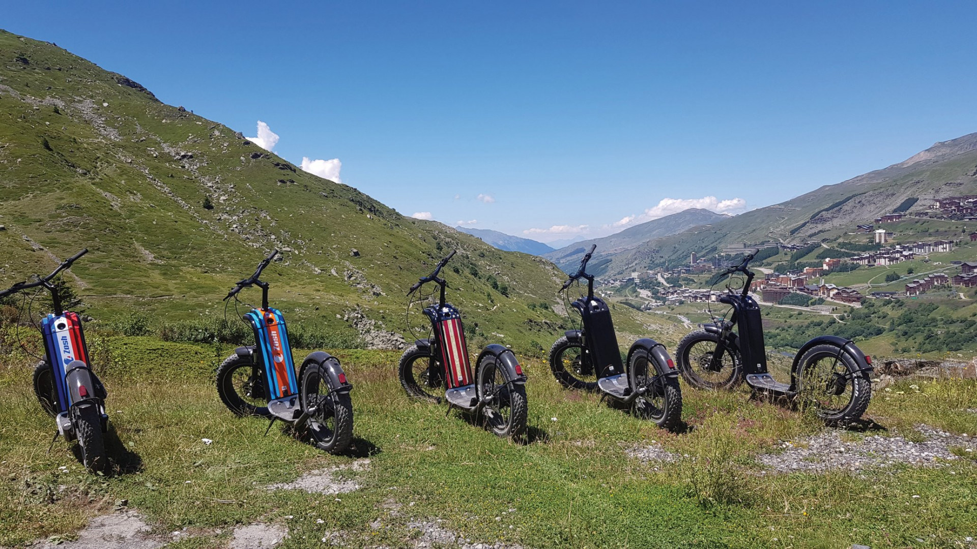 activité trottinette electrique au Lac du Lou