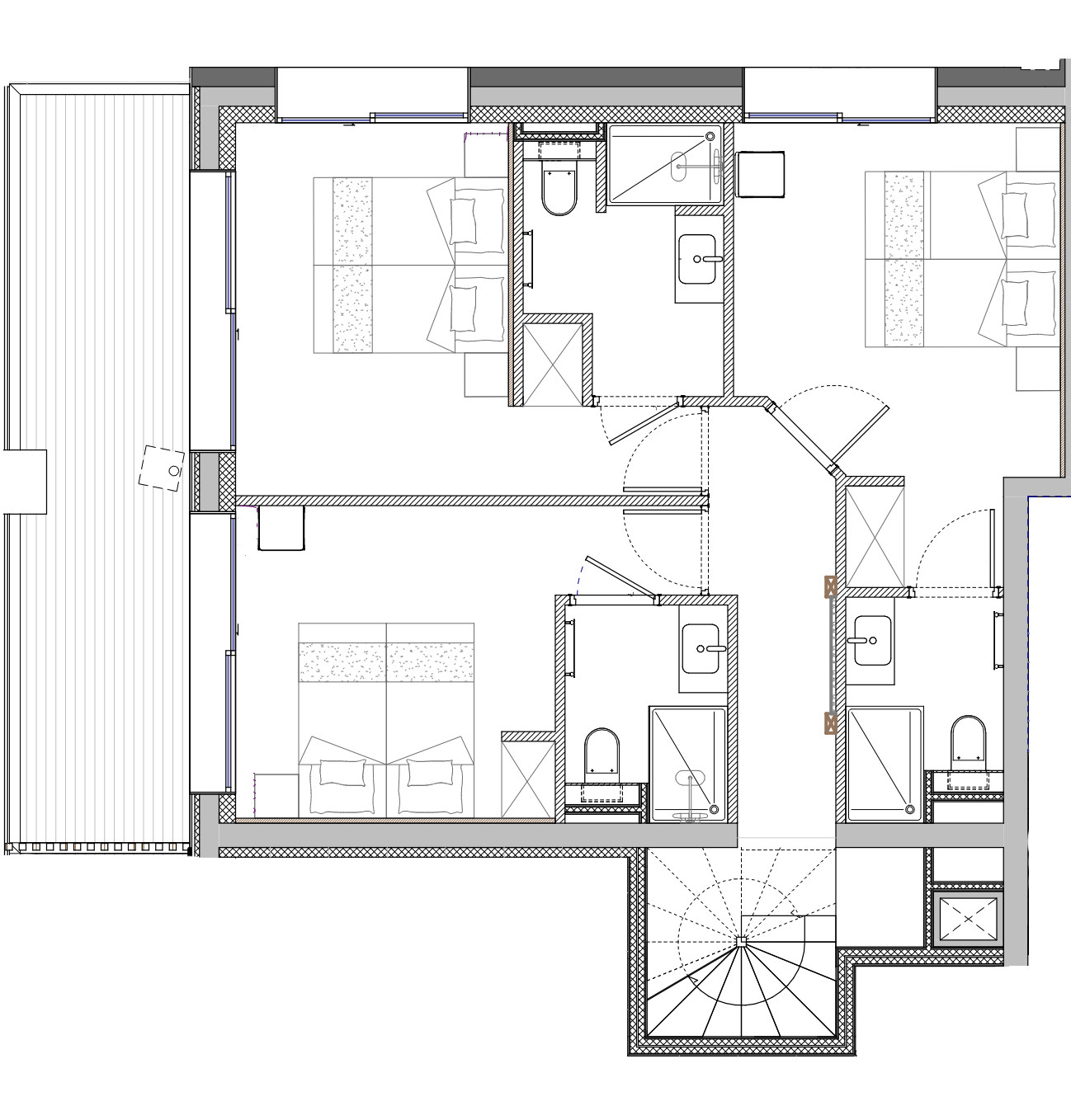 Chalet Lodge PureValley 01-5 pièces-8 personnes-les Menuires-les-3-vallées