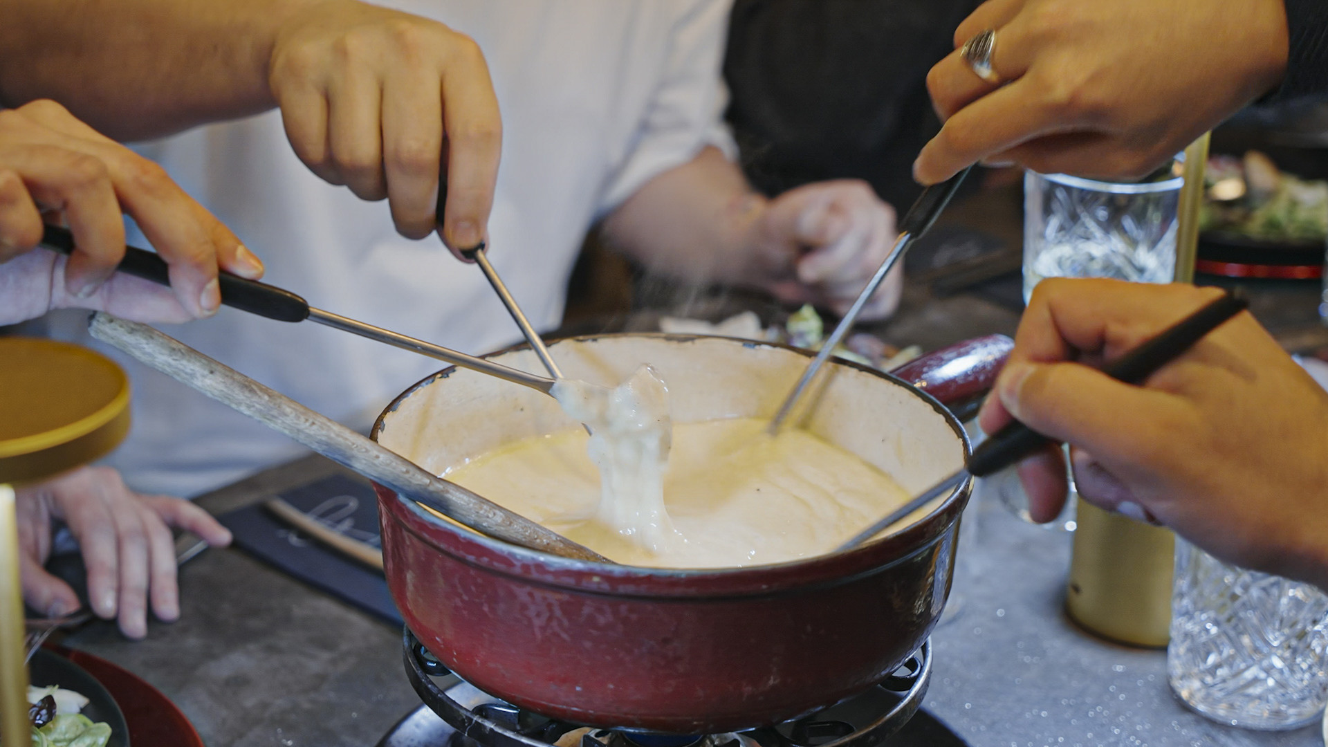 Fondue savoyarde Menuires Fondue savoyarde Menuires