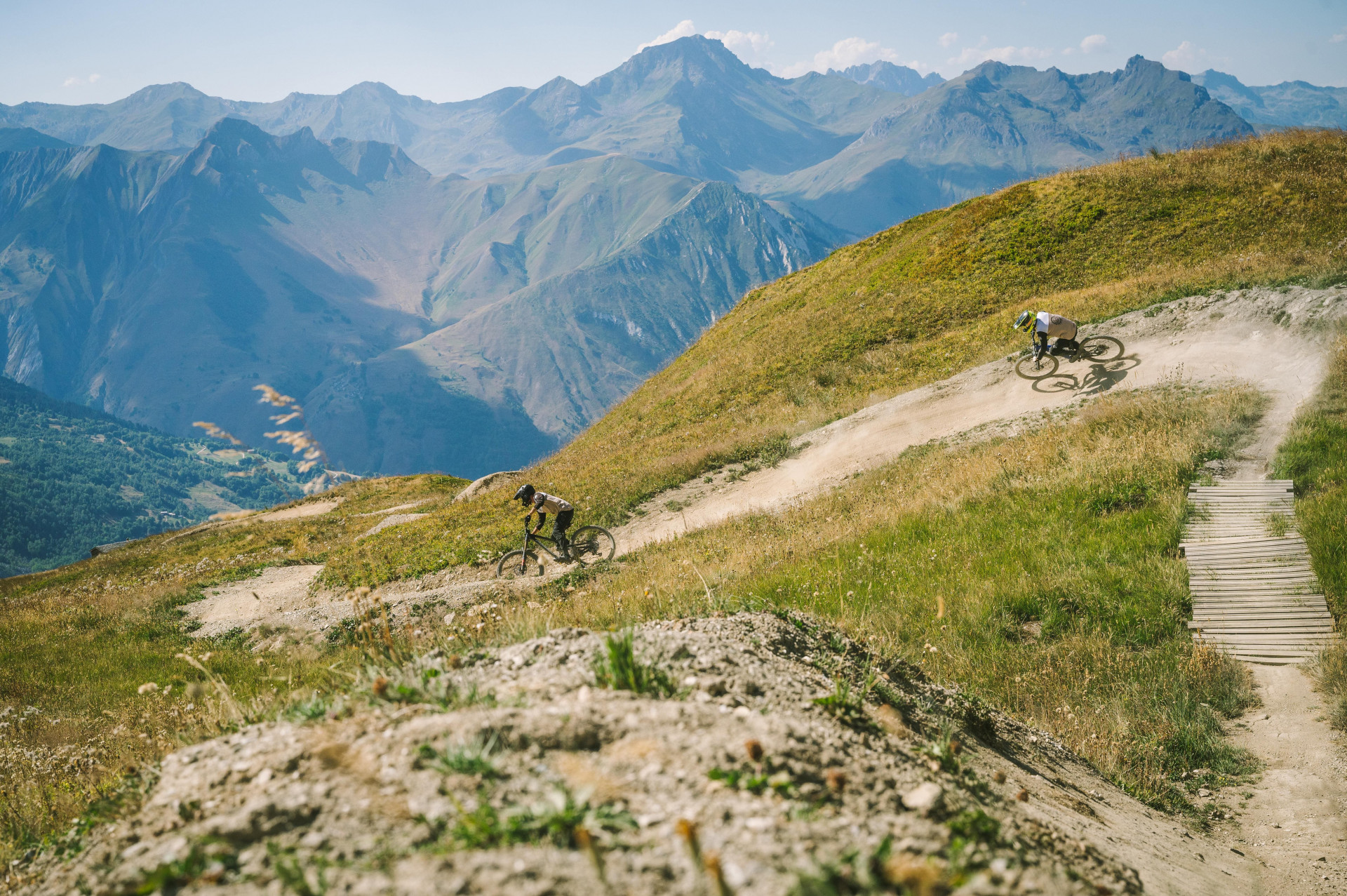 VTT DH Les Menuires Saint-Martin-de-Belleville