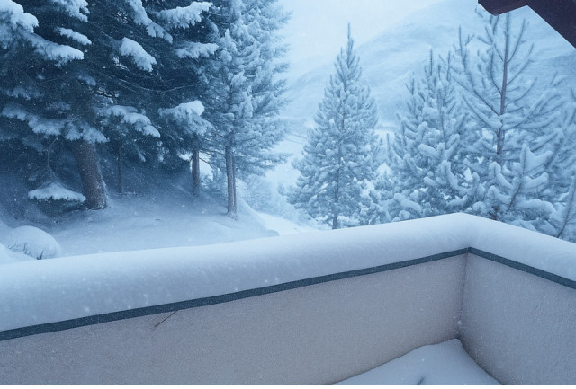Vue hiver Vue hiver