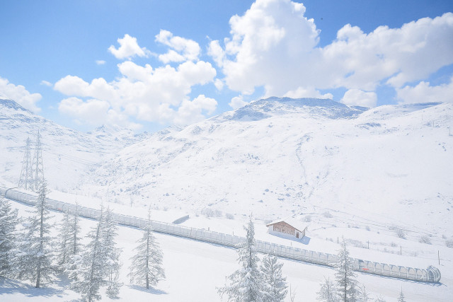 Vue hiver Vue hiver