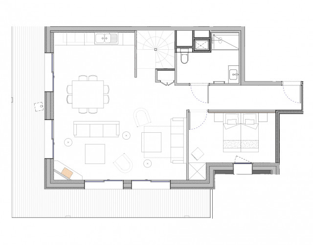 Chalet Lodge PureValley 01-5 pièces-8 personnes-les Menuires-les-3-vallées