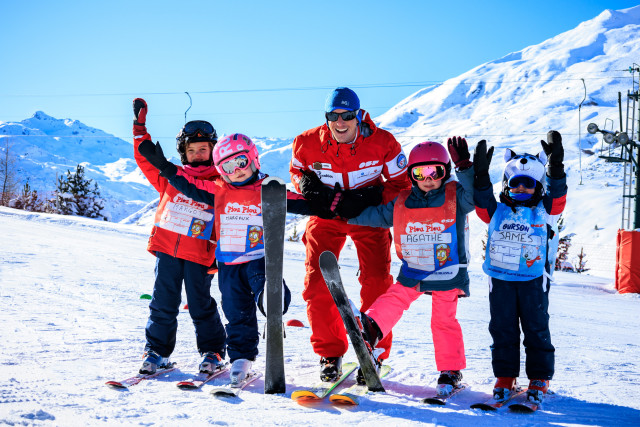 Cours de ski collectifs débutants