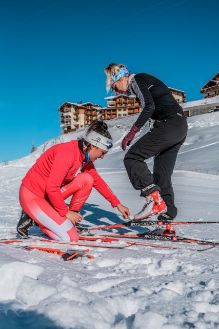 Cours de ski nordique collectif Les Menuires