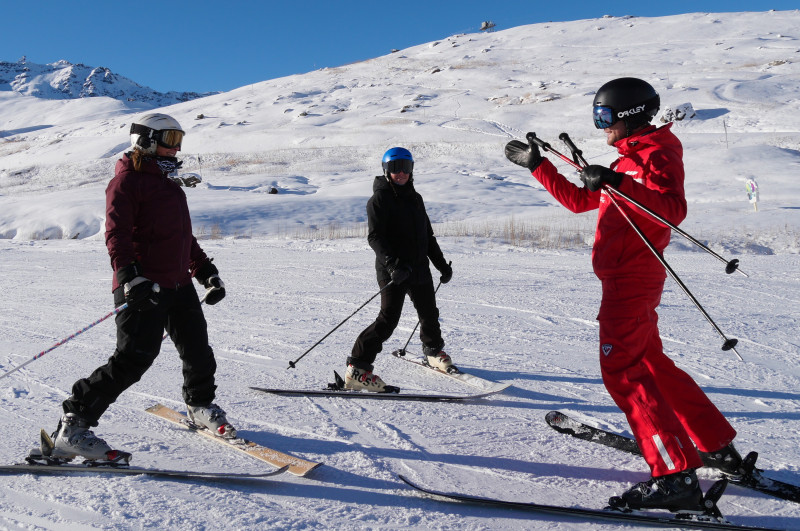 Formule débutant cours de ski collectif